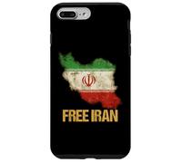 Free Iran - Drapeau de la liberté de l'espoir de la Paix Coque pour iPhone 7 Plus/8 Plus