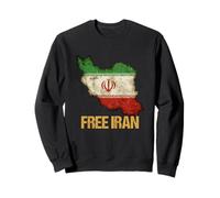 Free Iran - Drapeau de la liberté de l'espoir de la Paix Sweatshirt