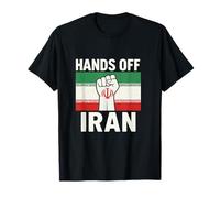 Free Iran Hands Off Iran Flag I Stand With Iran T-Shirt T-Shirt