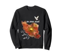 Free Iran Jin Jiyan Azadî - Symbole du Patrimoine Persan Sweatshirt