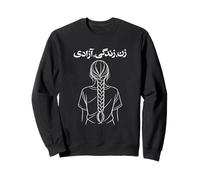 Free Iran Lion and Sun Flag - Persian Women Life, Freedom Sweatshirt