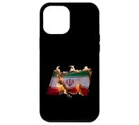 Free Iran Solidarity Protest Drapeau Ardent Coque pour iPhone 12 Pro Max