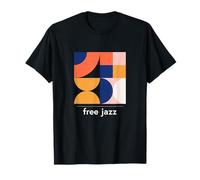 Free Jazz - Groupe de musique de jazz vintage - Minimal Tee T-Shirt