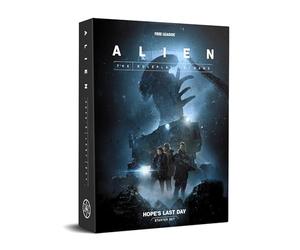 Free League Alien RPG Evolved Kit de démarrage de jeu de rôle d'horreur science-fiction avec dés et xénomorphe