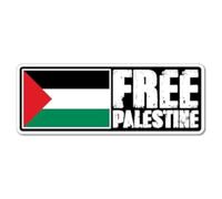 Free Palestine Sticker Flag Bumper Water Proof Vinyl