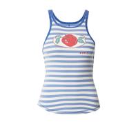 Free People Haut 'ONLY ONE RINGER' saphir / jade / rouge / blanc, Taille S