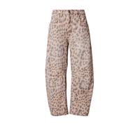 Free People Jean 'GOOD LUCK' marron / anthracite, Taille 25