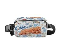 Free Sea Turtles Sac banane multifonction avec sangle réglable pour entraînement, course à pied, randonnée