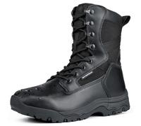 FREE SOLDIER Bottes tactiques pour hommes, 8 pouces, bottes de combat légères, durables, en cuir suédé, bottes de travail militaires, bottes de désert
