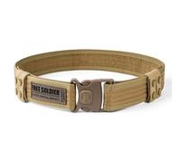FREE SOLDIER Ceinture de Sécurité Tactique de Combat Réglable Ceinture Extérieure Militaire Utilitaire Robuste pour équipement de Police pour l'armée, la Chasse, Les Activités de Plein Air