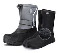 FREE SOLDIER Homme Herren Schneeschuhe Isoliert Bottes de Neige, Gris, 42 EU