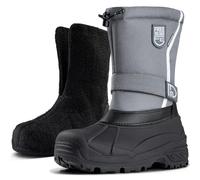 FREE SOLDIER Homme Herren Schneeschuhe Isoliert Bottes de Neige, Gris, 43 EU