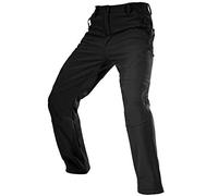 FREE SOLDIER Pantalon Ski d'hiver pour Hommes Pantalon de Chasse Imperméable Coupe-Vent Softshell Doublé de Polaire pour la Randonnée(Noir, 52)