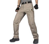 FREE SOLDIER Pantalons Cargo pour Hommes - Pantalons de Travail Homme, Coupe Décontractée Tactique avec Multiples Poches, Idéaux pour Le Travail et la Montagne
