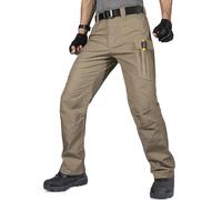 FREE SOLDIER Pantalons Cargo pour Hommes - Pantalons de Travail Homme, Coupe Décontractée Tactique avec Multiples Poches, Idéaux pour Le Travail et la Montagne