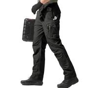 FREE SOLDIER Pantalons Cargo pour Hommes - Pantalons de Travail Homme, Coupe Décontractée Tactique avec Multiples Poches, Idéaux pour Le Travail et la Montagne