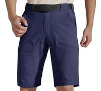 FREE SOLDIER pour Hommes Cargo Wander Shorts avec Ceinture Shorts d'été légers à séchage Rapide avec Plusieurs Poches pour Le Travail décontracté Golf