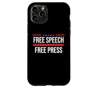 Free Speech Free Press Protect Freedom of Speech Resistance Coque pour iPhone 11 Pro