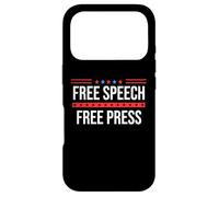 Free Speech Free Press Protect Freedom of Speech Resistance Coque pour iPhone 17 Pro