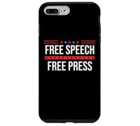 Free Speech Free Press Protect Freedom of Speech Resistance Coque pour iPhone 7 Plus/8 Plus