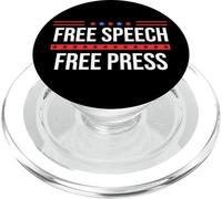 Free Speech Free Press Protect Freedom of Speech Resistance PopSockets PopGrip pour MagSafe