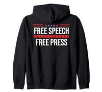 Free Speech Free Press Protect Freedom of Speech Resistance Sweat à Capuche