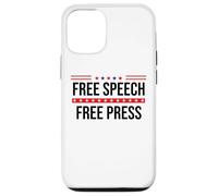 Free Speech Free Press Protest Freedom of Speech Resistance Coque pour iPhone 12/12 Pro