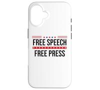 Free Speech Free Press Protest Freedom of Speech Resistance Coque pour iPhone 16