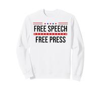 Free Speech Free Press Protest Freedom of Speech Resistance Sweatshirt