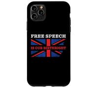 Free Speech is Our Birthright - Anti-Woke Conservative Quote Coque pour iPhone 11 Pro Max
