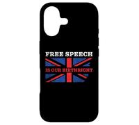 Free Speech is Our Birthright - Anti-Woke Conservative Quote Coque pour iPhone 17