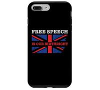 Free Speech is Our Birthright - Anti-Woke Conservative Quote Coque pour iPhone 7 Plus/8 Plus