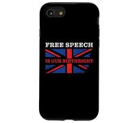 Free Speech is Our Birthright - Anti-Woke Conservative Quote Coque pour iPhone SE (2020) / 7/8