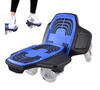 Free Split Skateboard - Double plate-forme amovible, système de roue fluide, conception de mouvement absorbant les chocs, équipement de contrôle léger | Adolescent adulte pilote pratique Freestyle