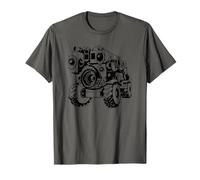 Free Tekno Truck 23 Soundsystem Spiral Hardtekk Tribe T-Shirt