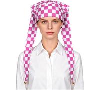 Freebily Chapeau De Costume De Cirque Accessoires Bouffon Cour Médiéval Rose Vif Taille Unique