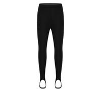 Freebily Enfant Collant de Gymnastique Fille Elastique Leggings de Ballet Danse Classique Pantalon de Yoga Sport Lisse Respirant avec Bande sous Le Pied 4-14 Ans