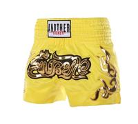 Freebily Fille Garçon Short De Boxe Muay Thai Kick Boxing Ado Enfant Trunks Short De Sport MMA Taille Élastique Jaune 5-7 Ans
