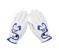 Freebily Gants de Golf pour Jeunes en PU Luxueux, Confortables, Respirants et Non Enervants par la Chaleur, Motifs Cartoonesques, Adaptés aux Deux Mains Bleu 6-8 Ans