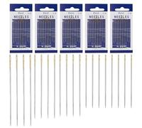 FREEBLOSS 50 Pièces Aiguilles Sashiko 4 Tailles Aiguilles Couture Main Broderie Pour Matelotage Patchwork Avec Boîte Rangement Plastique 5 Paquets