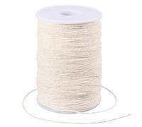 FREEBLOSS Fil à Broder Sashiko 220% Coton 100 m 7 brins Blanc pour Couture à la Main pour Travaux D'Aiguille Fournitures Sashiko