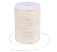 FREEBLOSS Fil à Broder Sashiko 400% Coton 100 m 4 brins Blanc pour Couture à la Main pour Travaux D'Aiguille Fournitures Sashiko
