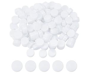 FREEBLOSS Lot de 120 boules de hochet rondes blanches pour réparation de boîtes à hochet, marionnettes, poupées, 2,2 cm