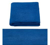 FREEBLOSS Tissu Sashiko 1.2 yard Kit de Réparation Sashiko Tissu Patchwork en Coton Prédécoupé pour Couture Fournitures de Quilting Carrés de Tissus Bleu Marine de 20" pouces de Large