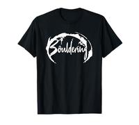 Freeclimbing Grimper Lettres Rock Climbing Bouldering T-Shirt