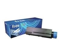 Toner Freecolor oki 44574702 pour b411, cartouche toner haute qualité, 3000 pages à 5 % de recouvrement noir
