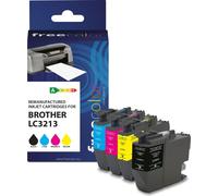 Freecolor Patrone Brother LC3213 Multipack BK/M/C/Y remanufactured