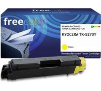 Freecolor Toner Kyocera TK-5270Y jaune 6000 Seiten remanufacturé