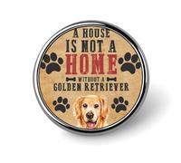 Freecustom Lot d'épingles à dos en forme de chien avec inscription « A House Is Not A Home Without A Labradoodle » pour sacs à dos, chiots et chiens, Set of 1