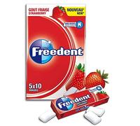 Freedent - Chewing-gum sans sucres au goût fraise - 70g - Livraison Gratuite pour les commandes en France - Prix Par Unité